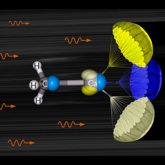 Электронная структура и свойства лазерно-охлаждаемых молекул